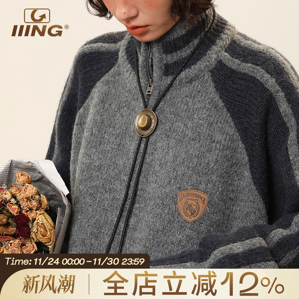 IIING复古牛仔帽合金项链