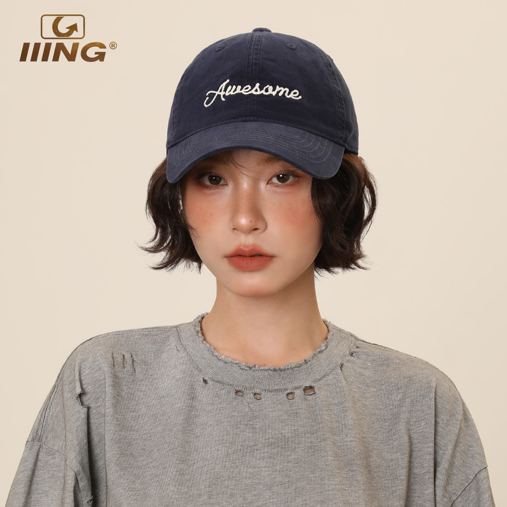 IIING帽控美式复古鸭舌帽