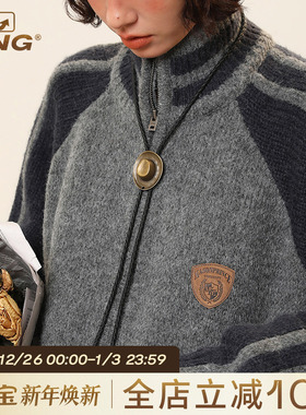 IIING复古牛仔帽合金项链