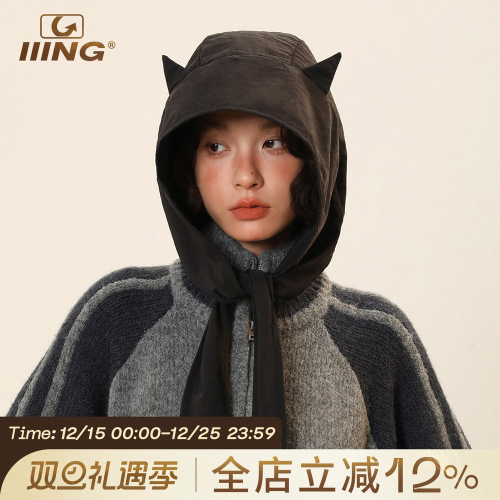 IIING帽控小恶魔帽子
