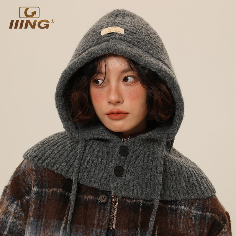 IIING帽控保暖护耳雷锋帽