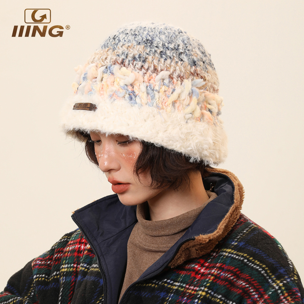 多巴胺彩色百搭显脸小渔夫帽