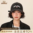 IIING帽控 遮阳防晒显脸小鸭舌帽 原创设计软顶棒球帽子女2025夏季