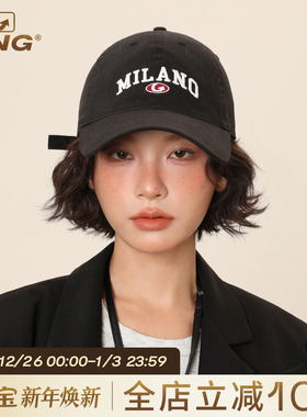 IIING帽控 原创设计软顶棒球帽子女2025夏季遮阳防晒显脸小鸭舌帽