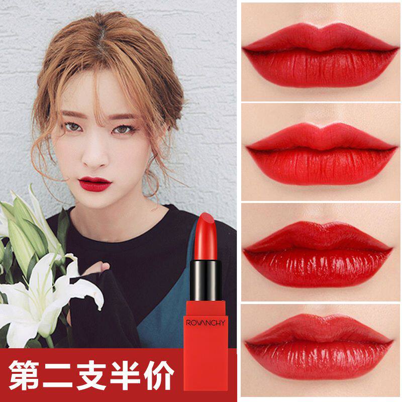 Bright red Lipstick Fade Korean Edition Lasting Moisture moist Lipstick No bleaching Water Network Same itemin the Makeup/Perfume/Beauty tools , Lip Gloss/Gloss  category - from Buy2taobao.com to provide professional Taobao agent buy service