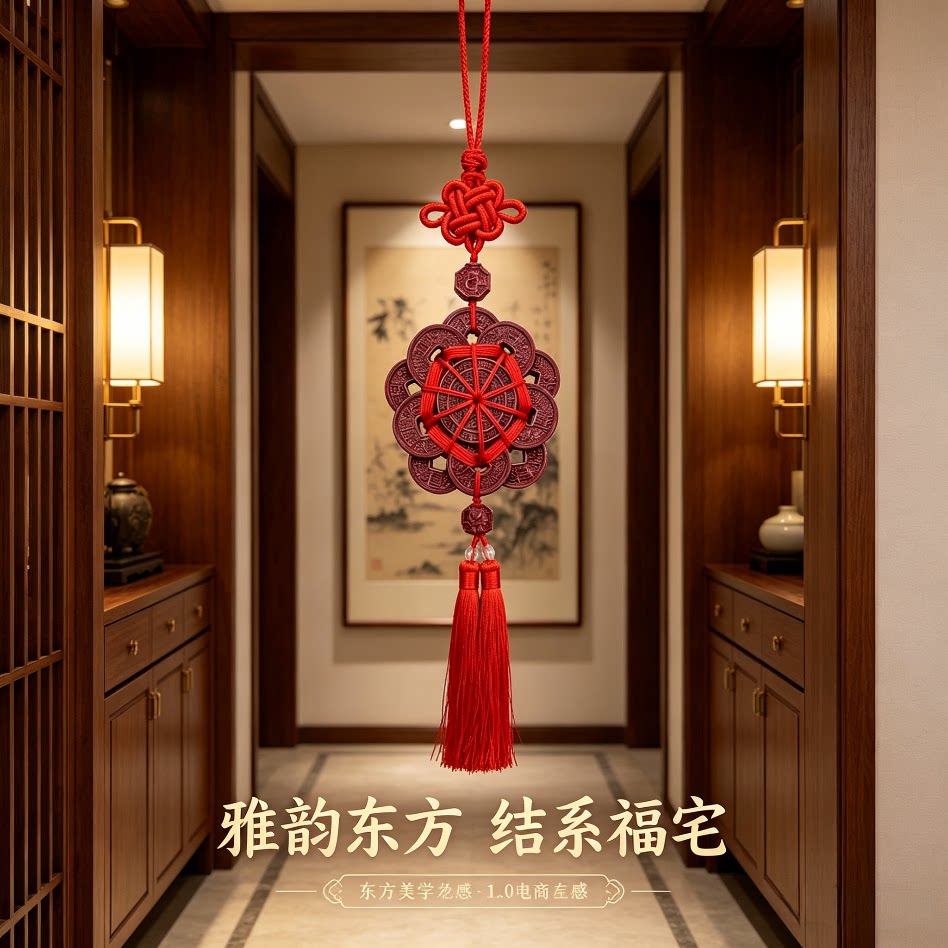 高含量紫金砂十帝钱挂件