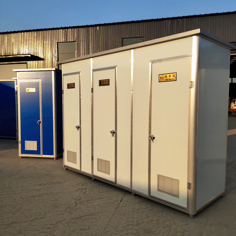 工地户外淋浴房旱厕卫生间农村时流活动动移动厕所室外家用临定制