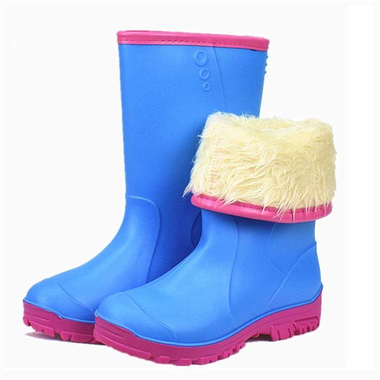 冬季加棉雨鞋女士時尚加絨保暖雨靴防水膠鞋水鞋防滑水靴平底膠靴在類目 女鞋, 雨鞋中 - 來自Buy2taobao.com提供專業的淘寶代購服務