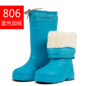 泡沫冬季加绒保暖耐寒雨靴新品