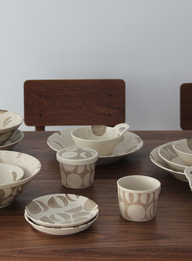 日本进口 洋葱头系列 钵碗单耳钵圆盘茶杯 移印手绘 | 茶娜和查理