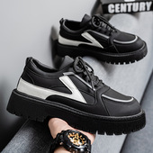 潮流百搭日常款 2025夏季 日常百搭大头鞋 男士 新款 厚底增高休闲男鞋