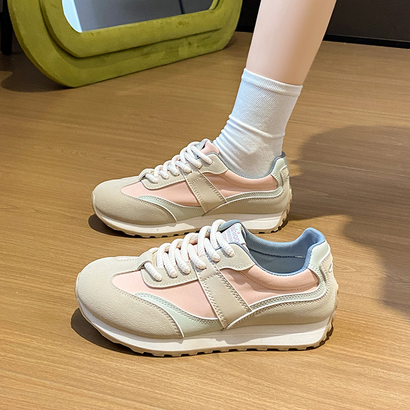 ins韩版新款透气阿甘鞋女2025春秋学生跑步运动保暖休闲JCF220-2