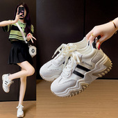 新款 休闲鞋 老爹鞋 韩版 女2026春季 学生运动跑步鞋 厚底增高JC8821
