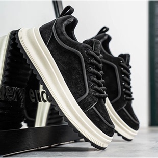 2026春季 耐磨防滑软底运动潮鞋 新款 男士 百搭休闲板鞋 男鞋