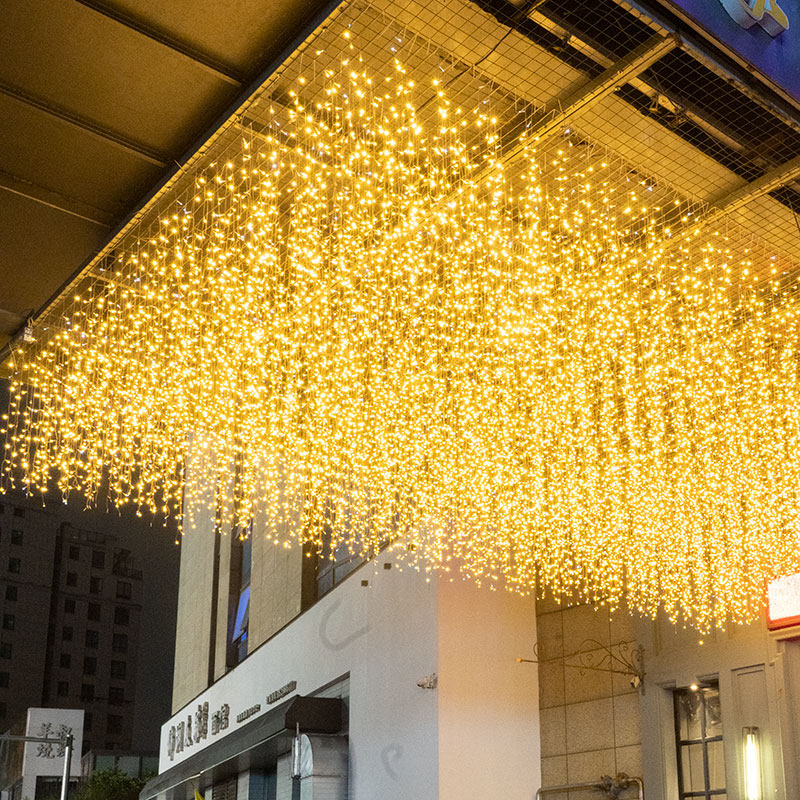 优选网红瀑布冰条灯彩灯闪灯串灯满天星太阳能户外U星空顶闪光装,节庆用品/礼品,装饰灯,淘宝优惠券,粉丝福利购,淘宝优惠卷