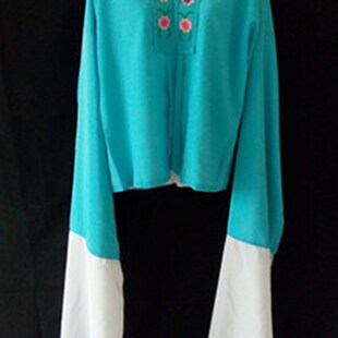 新款 练功服女越剧京剧豫剧小生上衣花旦表演W服昆曲女披 戏曲水袖