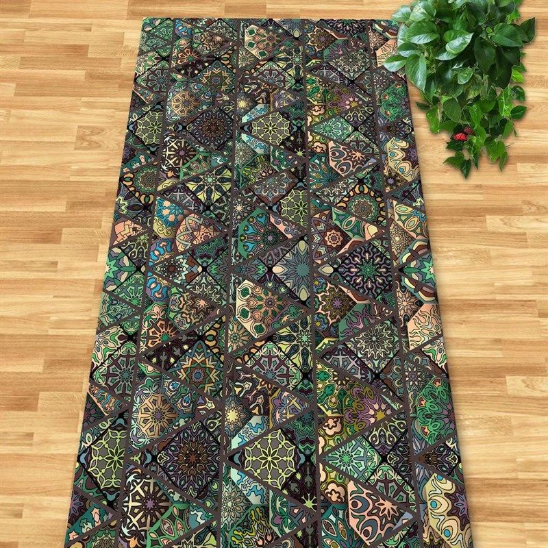 水晶绒卷材地毯厂家批发可裁剪长条毯酒店宾馆走廊全铺好打理地垫