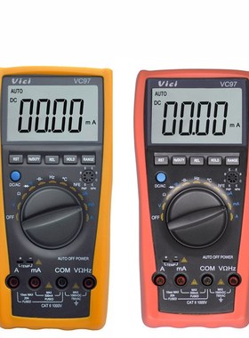VICI  VC97 数字多用表 自动量程万用表 全保护防烧表