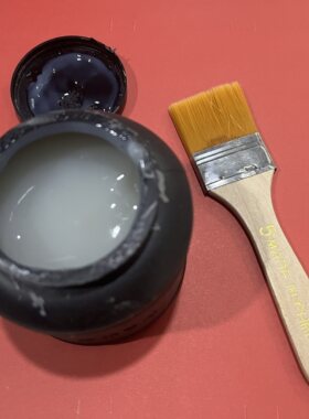 浆糊大瓶装香糊贴对联春联小广告海报胶水裱画胶粘用品蝴蝶剑糊精