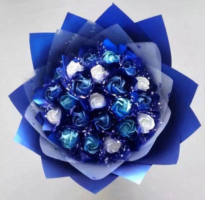 Origami Kawasaki Rose Crumpled paper Flower material Material package Valentine's Day rose Bouquet of flowers Paper flowers diy Set Packagein the Flower delivery/Flowers simulation/Plants gardening ,  DIY Artificial flowers material , Production of materials (New) , Crumpled paper  category - from Buy2taobao.com to provide professional Taobao agent buy service