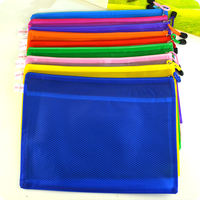 Beiduomei color A6/A4 file bag, double-layer waterproof document bag/candy color/storage bag, printable thumbnail 2