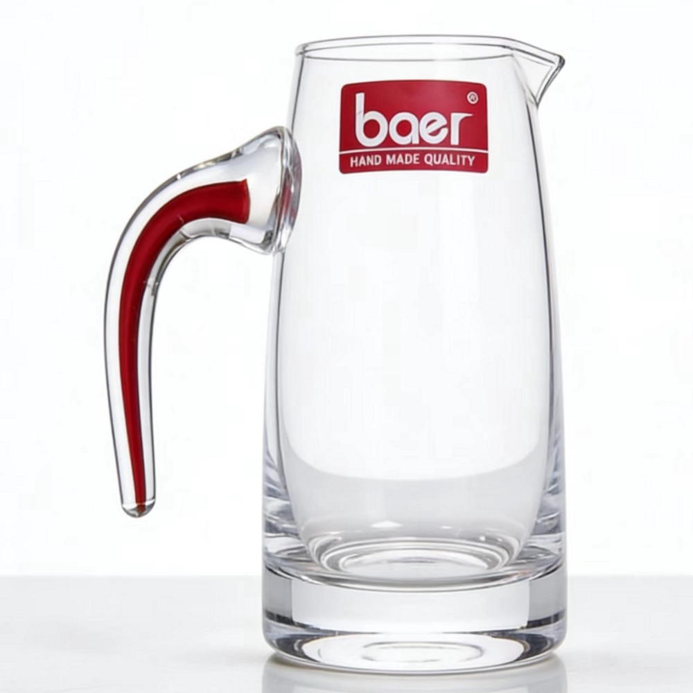 baer贝尔水晶玻璃分酒器家用商用轻奢带刻度白酒分酒壶二两量酒杯