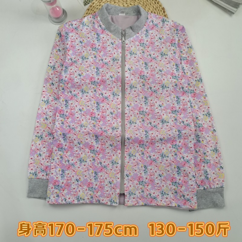 棉袄片半成品女成人棉袄针织纯棉