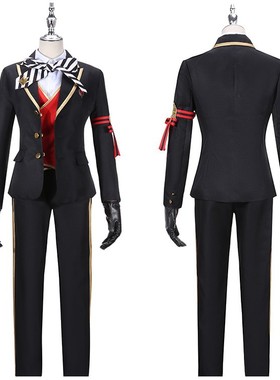 迪s尼扭曲仙境cos服校服爱丽丝梦游仙境 Riddle cosplay服装