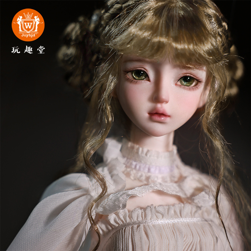 四分bjd女娃白天使人形玩偶
