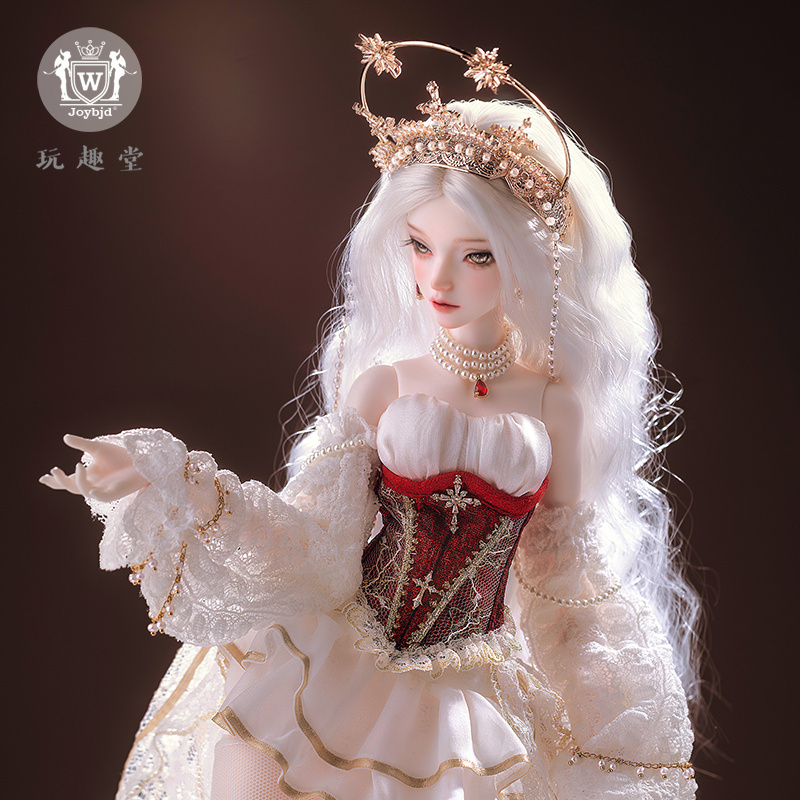 正版四分bjd娃娃听雪欧玩偶