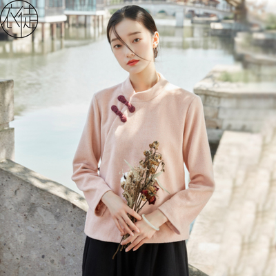 女装茶服佛系外套中式