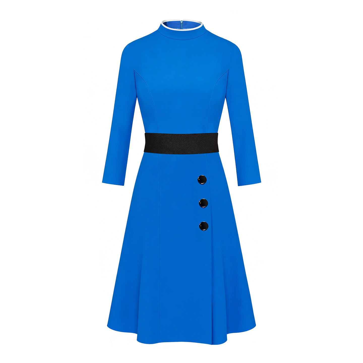 空姐制服女夏职业装修身连衣裙服务员前台售楼工作服空乘经理