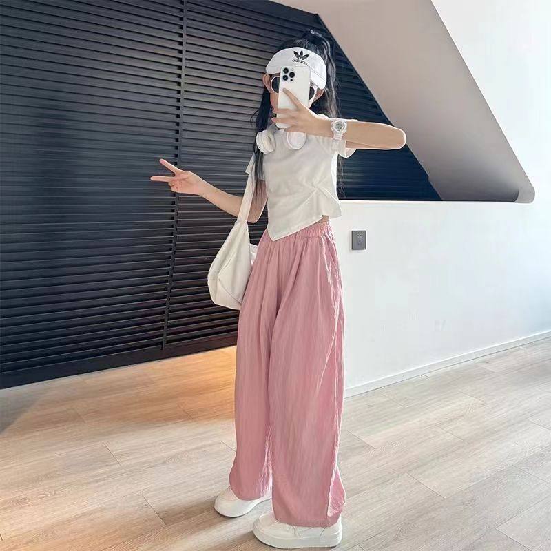 女童夏季套装2025新款女孩洋气时髦夏装儿童夏季初中生潮酷两件套,童装/婴儿装/亲子装,套装,淘宝优惠券,粉丝福利购,淘宝优惠卷