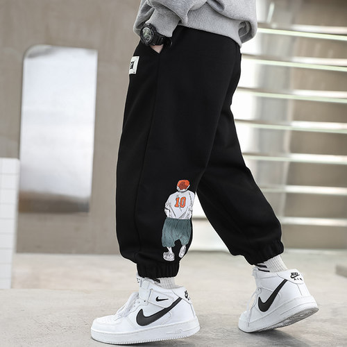 百威羊针织长裤时尚卫裤运动裤