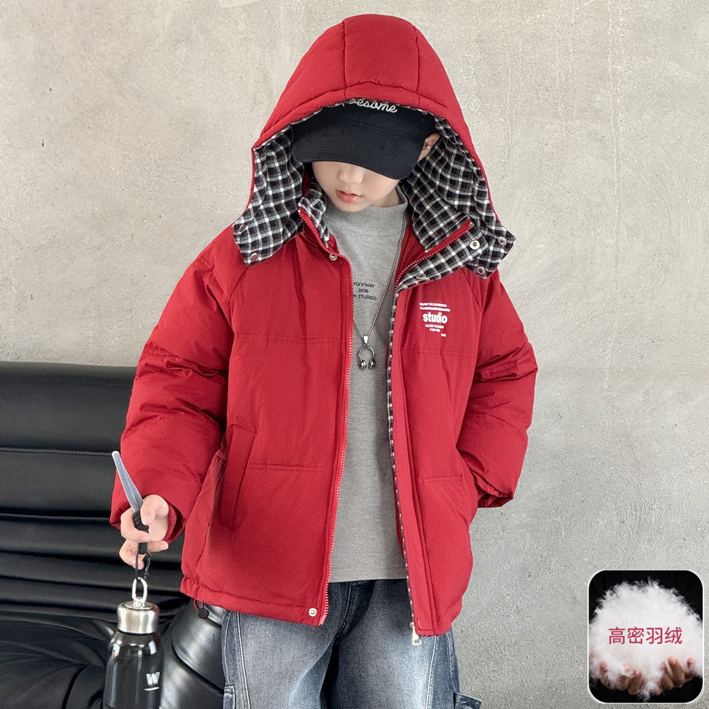 男童冬装羽绒服2025新款