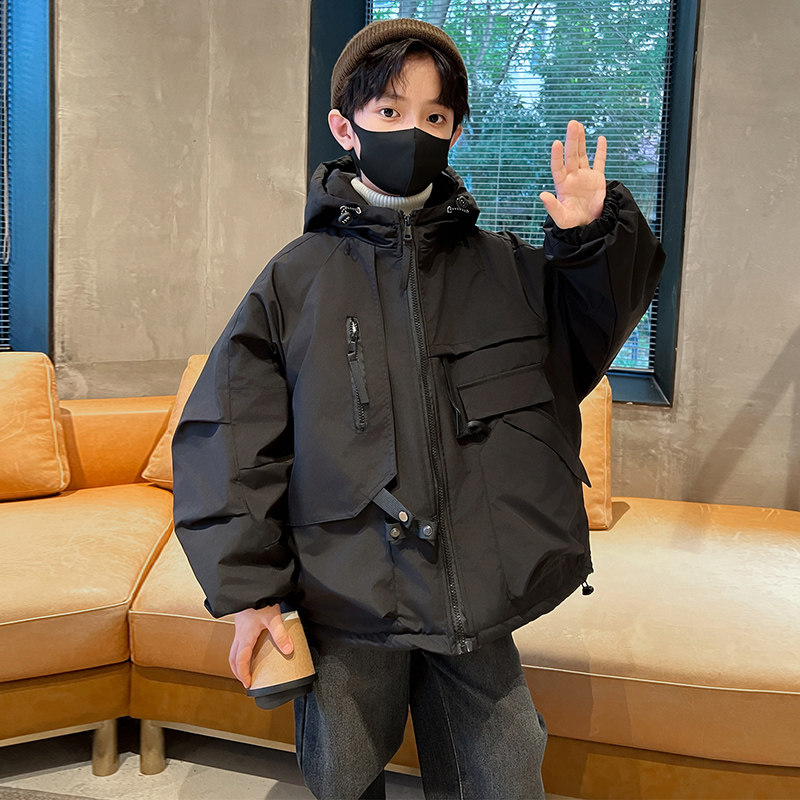 男童秋装外套2025新款大童防风羽绒衣服秋冬款儿童夹棉加厚冲锋衣,童装/婴儿装/亲子装,普通外套,淘宝优惠券,粉丝福利购,淘宝优惠卷
