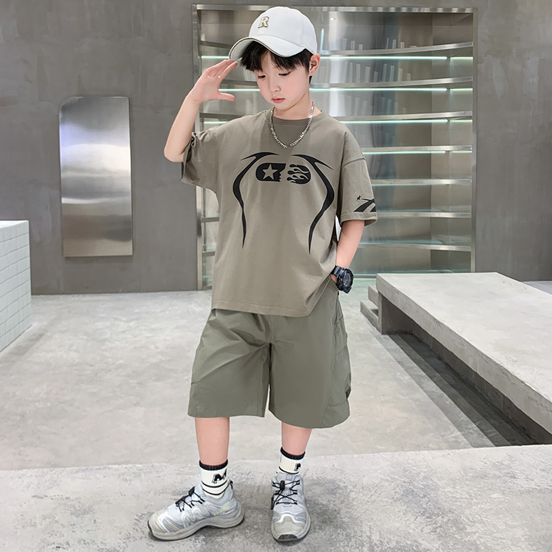男童夏装套装2025新款