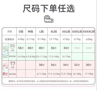 宜婴弱酸水果小内裤L/XL/XXL/XXXL超薄柔软透气拉拉裤婴儿尿不湿