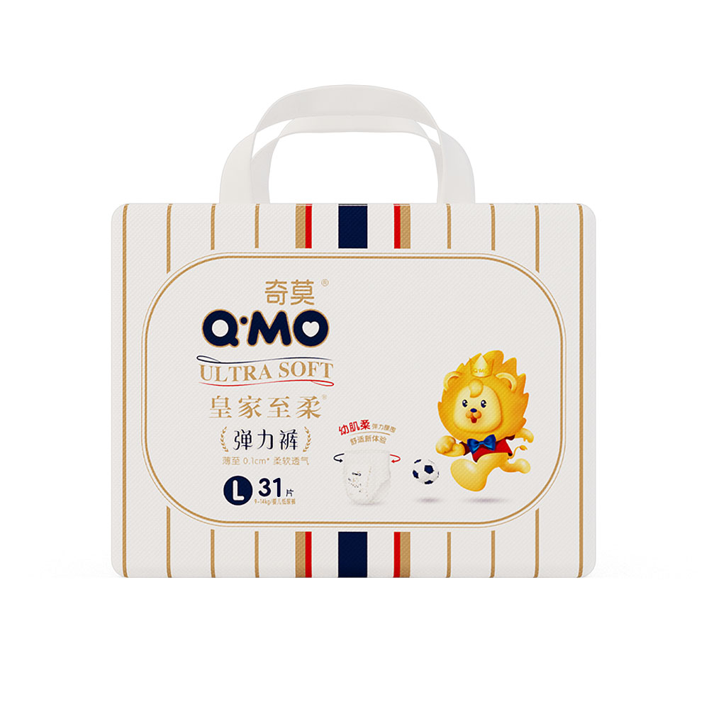 奇莫皇家至柔L/XL/XXL/XXXL/XXXXL拉拉裤干爽轻柔超薄尿不湿
