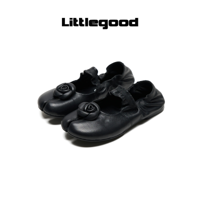 littlegood分趾玫瑰玛丽珍鞋