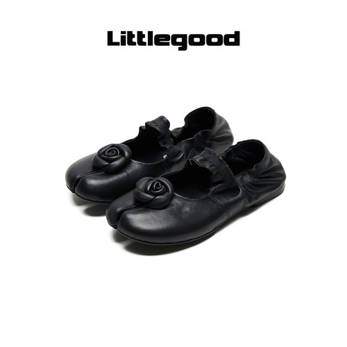 littlegood分趾玫瑰玛丽珍鞋