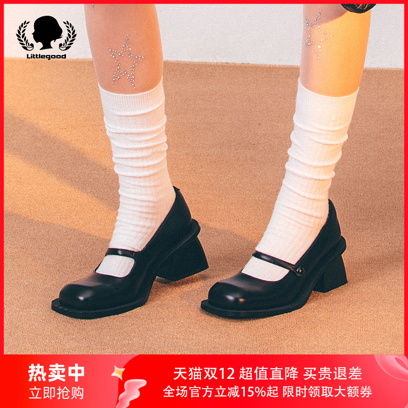 littlegood日系玛丽珍鞋