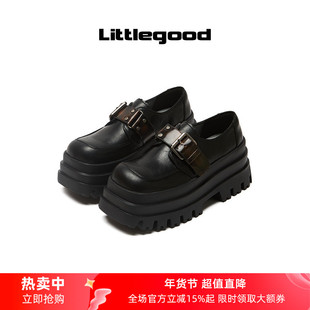 【新品折扣】littlegood复古学院乐福鞋女2025秋季新款百搭乐福鞋