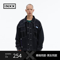 【INXX 】环形公寓系列潮牌23冬情侣简约牛仔夹克外套RKB4140730