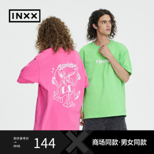 潮牌23夏新品 短袖 INXX T恤男女同款 XMD2310700 Standby