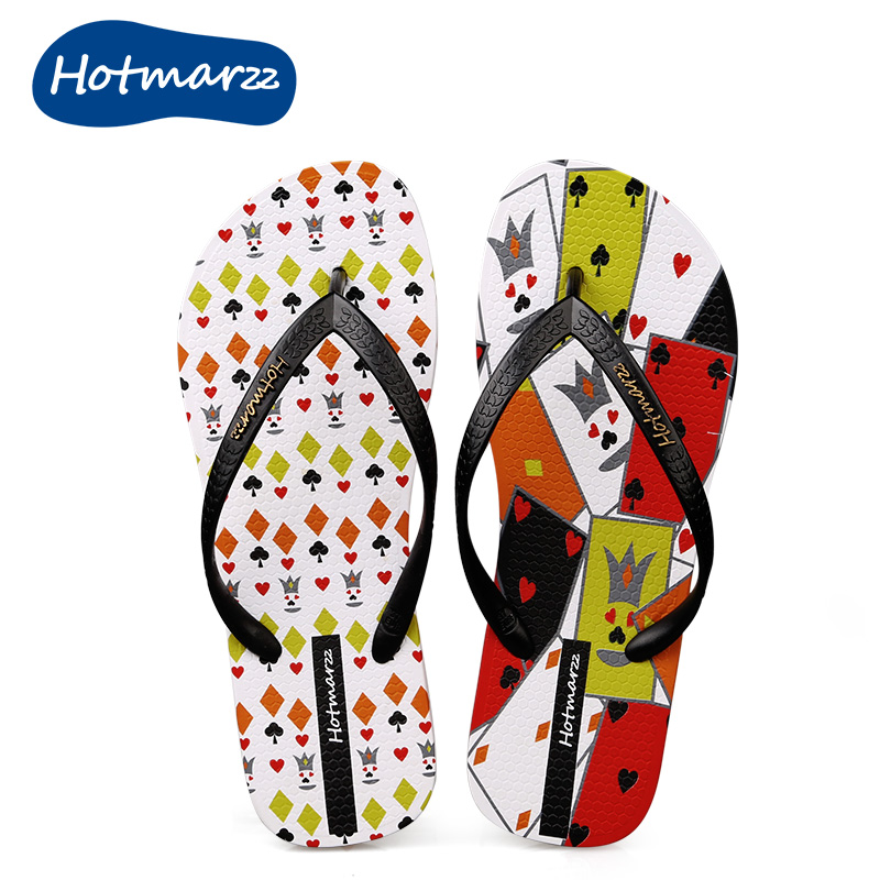 hotmarzz Ïļ¾3D²»¶Ô³ÆÅ®¿îÈË×ÖÍÏЬƽµ×·À»¬¼Ð½Åɳ̲ÍÏЬÁ¹ÍÏ