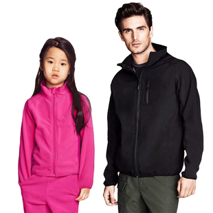 儿童抓绒衣抓绒裤男女加厚保暖冲锋衣内胆保暖抓绒绒衣绒裤保暖层