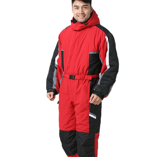 连体滑雪服男女保暖冬季户外防水防风成人专业单板双板滑雪套装