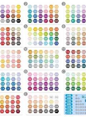 婆娑补充包实色221融合豆拼豆全色补充装套盒mard黄豆豆大厂通用