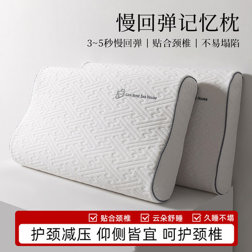 太空慢回弹零压记忆棉枕
